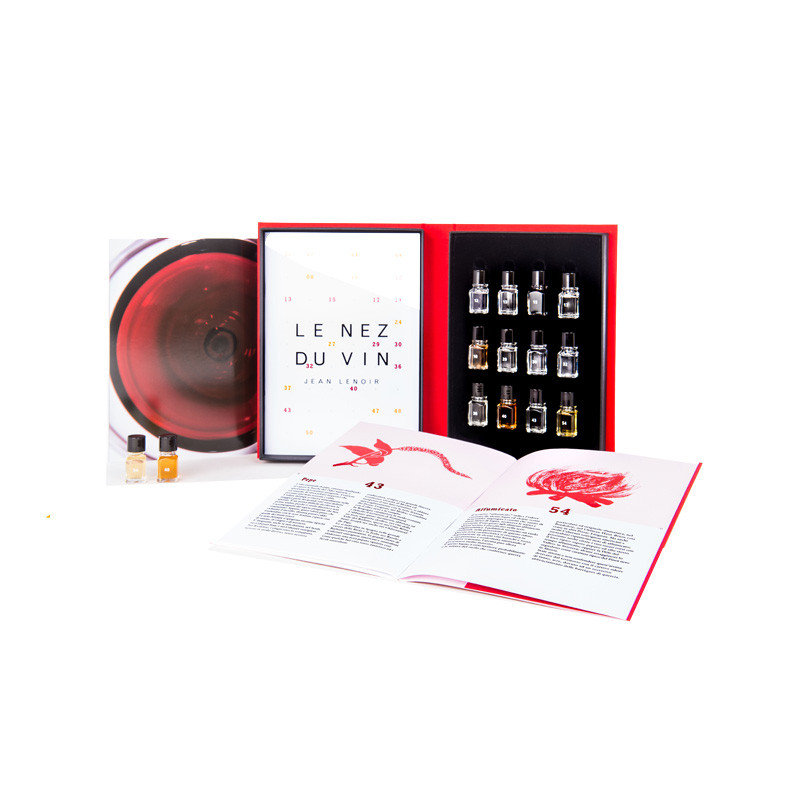 Le Nez du Vin Rotweine 12 Aromen auf Französisch Accesorio