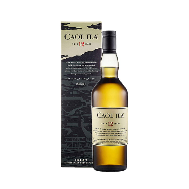 Caol Ila Distillery Caol Ila 12 Jahre Single Malt Scotch Whisky 70 Cl.