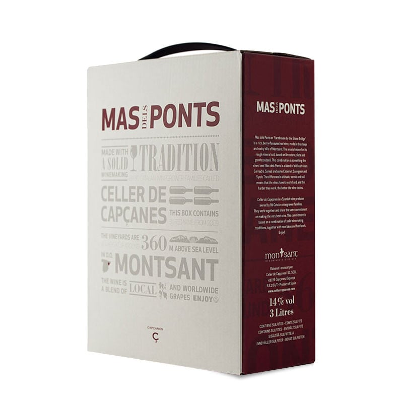 Mas dels Ponts Bag in Box 3 Liters