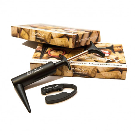 Corky Corkscrew air pressure wine opener