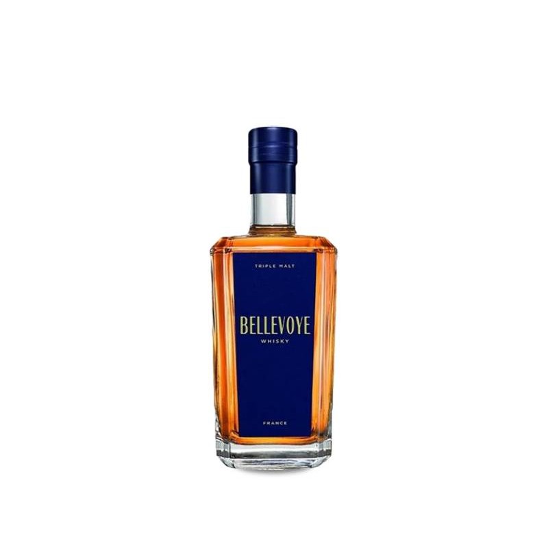 Bellevoye Bleu Grain Fin Triple Malt French Whisky 70 Cl.