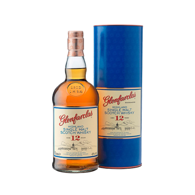 Glenfarclas 12 Jahre Single Malt Scotch Whisky  70 cl.