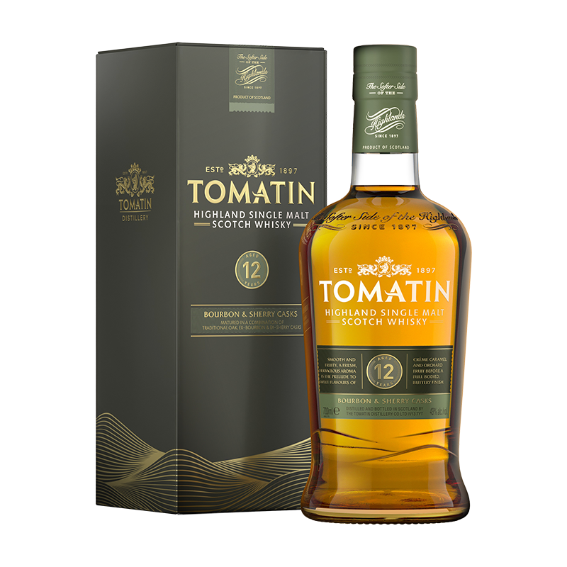 Tomatin Distillery Tomatin 12 Jahre Whisky 70 Cl.