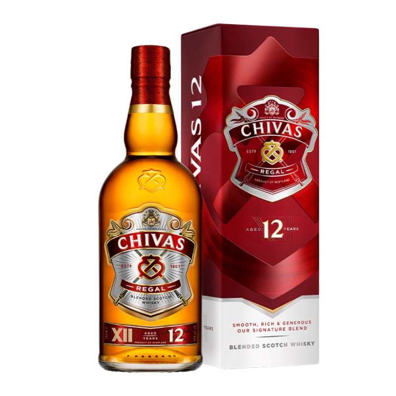 Chivas Brothers Chivas Regal 12 Jahre Scotch Whisky 1 Liter
