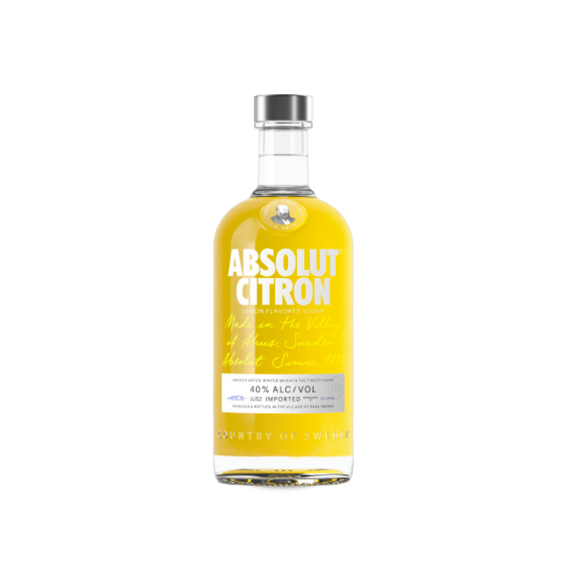 Absolut Citron Vodka 70 cl.