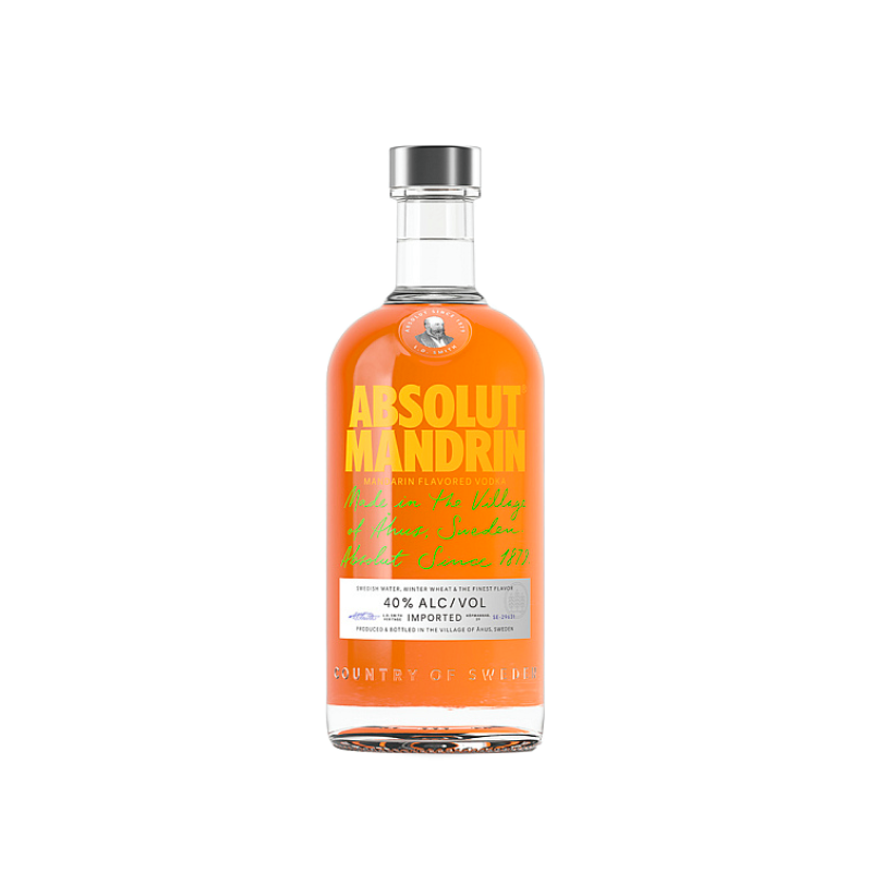 Absolut Mandrin Vodka  1 Liter