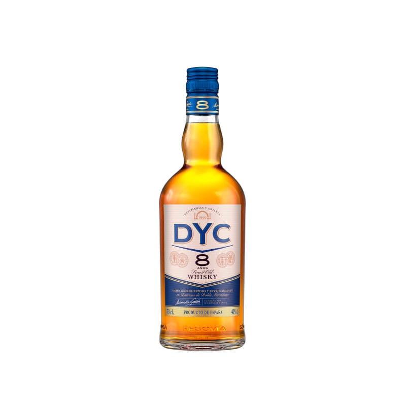 DYC 8 Jahre Whisky  70 cl.