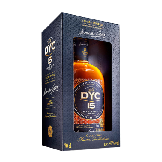 DYC 15 Jahre Whisky  70 cl.
