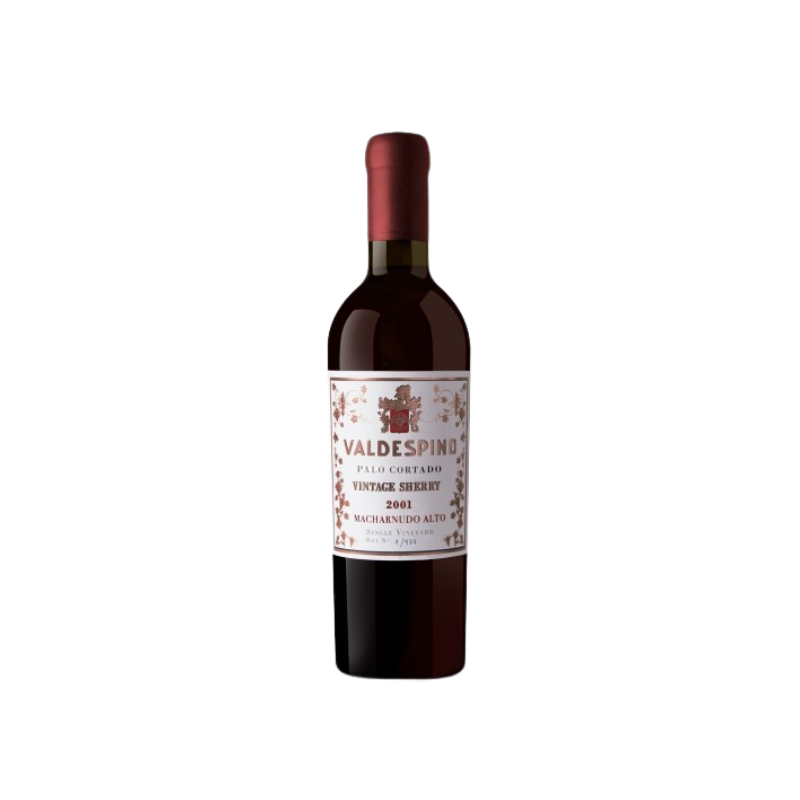 Valdespino Palo Cortado Vintage Sherry Macharnudo Alto Single Vineyard 37,5 cl. (3/8) 2001