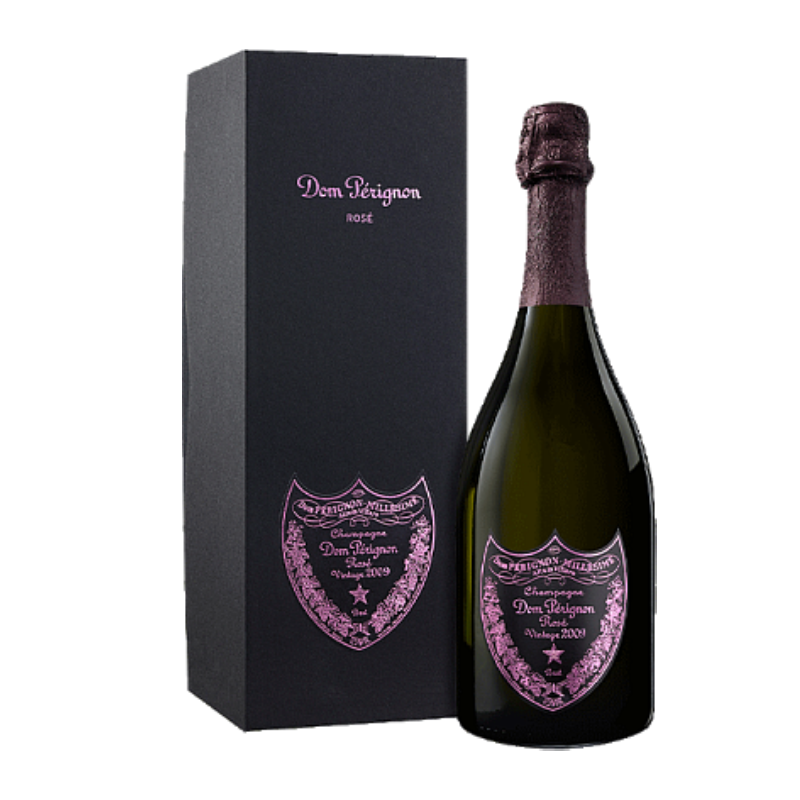 Etui 1 flasche Dom Pérignon Rosé Vintage  Geschenk 2009