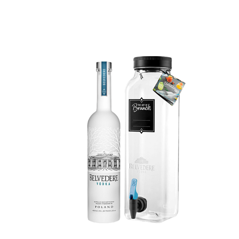 Belvedere Vodka Pure Brunch Jar 70 cl.